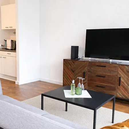 Appartement Lp-apartments Neuss-duesseldorf Messe, Balkon, Kueche
