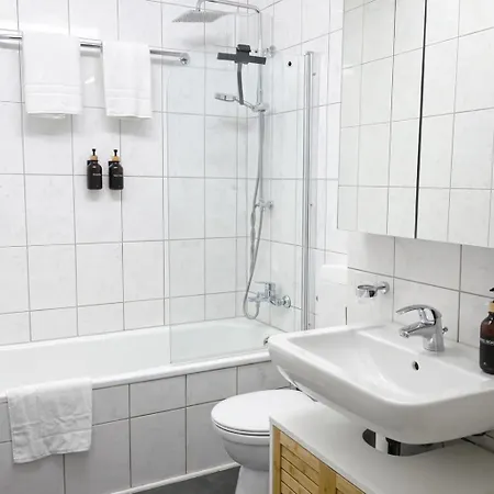 Appartement Lp-apartments Neuss-duesseldorf Messe, Balkon, Kueche Neuss
